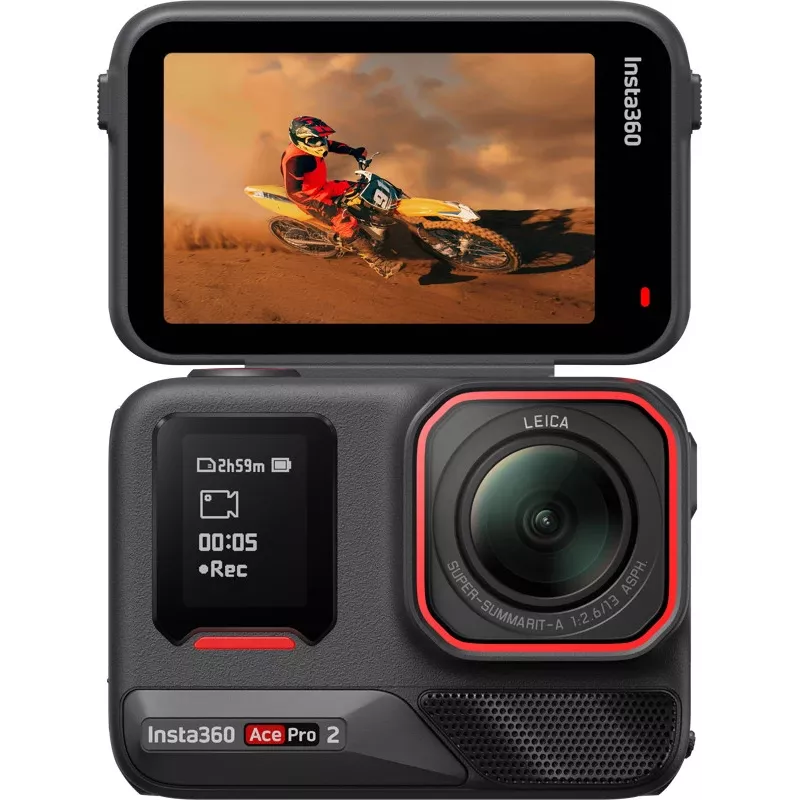 Insta360 Ace Pro 2 dual-batterij actioncam - 8K-video, Leica-objectief, FlowState-stabilisatie