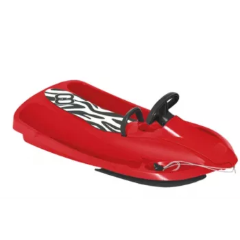 Hamax Sno Zebra Snow Racer, rood/zwart