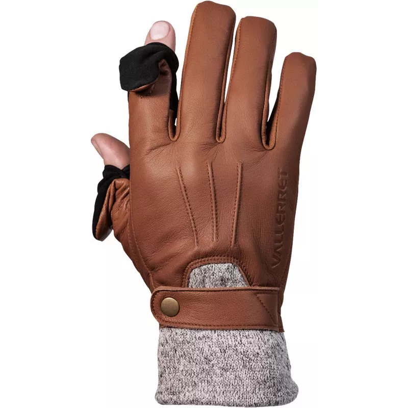 Vallerret 20UBX-BR-XL professionele winterfotografiehandschoenen, bruin, XL