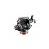 Manfrotto MVH502AH fluid-videokop met platte basis, 4 kg draagvermogen, 75 mm basis, zwart