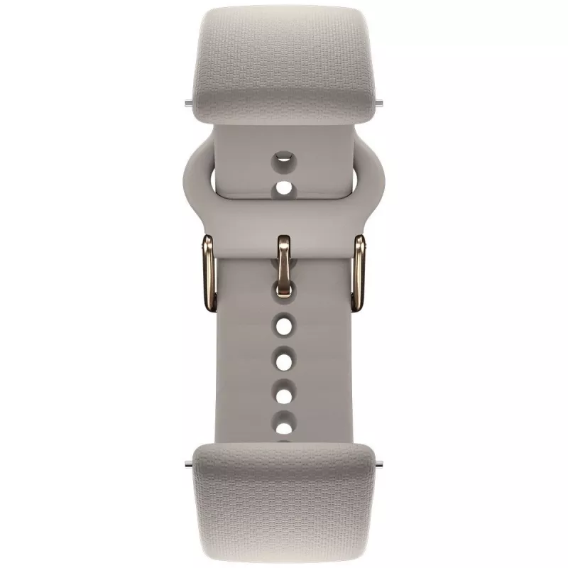 Polar Ignite 3 siliconen band 20 mm S-L, greige