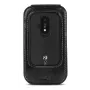 Doro Case L20/L30/2800/2820/2880/E20/E22/E30 - zwarte PU-lederen fliphuls met kaartvak en standaard