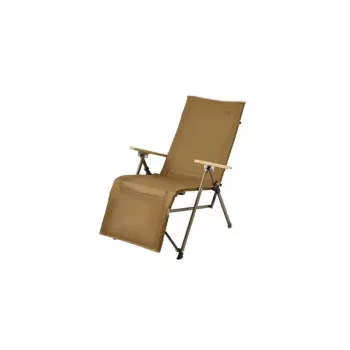 NATUREHIKE Nightfall Opvouwbare Ligstoel met verstelbare rugleuning, Khaki