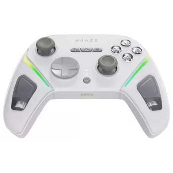AJAZZ GP100-W Tri-Mode Draadloze RGB-gamepad voor Switch, PC, iOS & Android – Wit