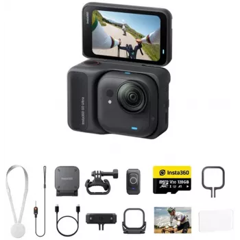 Insta360 GO Ultra Cycling Bundle actioncamera, zwart (CINSABEA-GOULTRA-CYCLE-BLK)