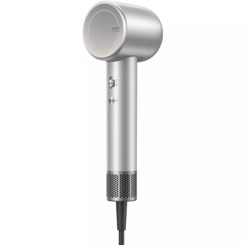 MOVA Shine 10 haardroger 1600 W zilver ionen keramisch koudestop concentratordop