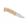 Helle Berget mes, beige Canvas Micarta, 12C27