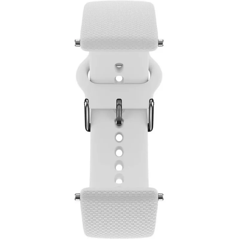 Polar Ignite 3 siliconenband 20 mm S-L, wit