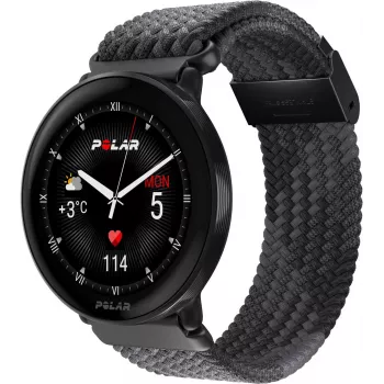 Polar Ignite 3 S-L, zwart/zwart gevlochten (900111828)