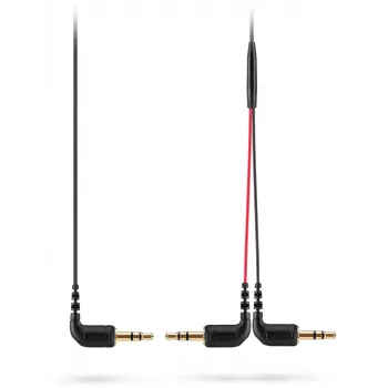 Rode SC11 3,5-mm-TRS-naar-dubbele-TRRS-Y-splitterkabel (270 mm) - zwart