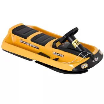 Hamax Sno Taxi Snow Racer, geel, polyethyleen