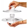 OXO Good Grips 11262700 2-in-1 glazen slacentrifuge, transparant