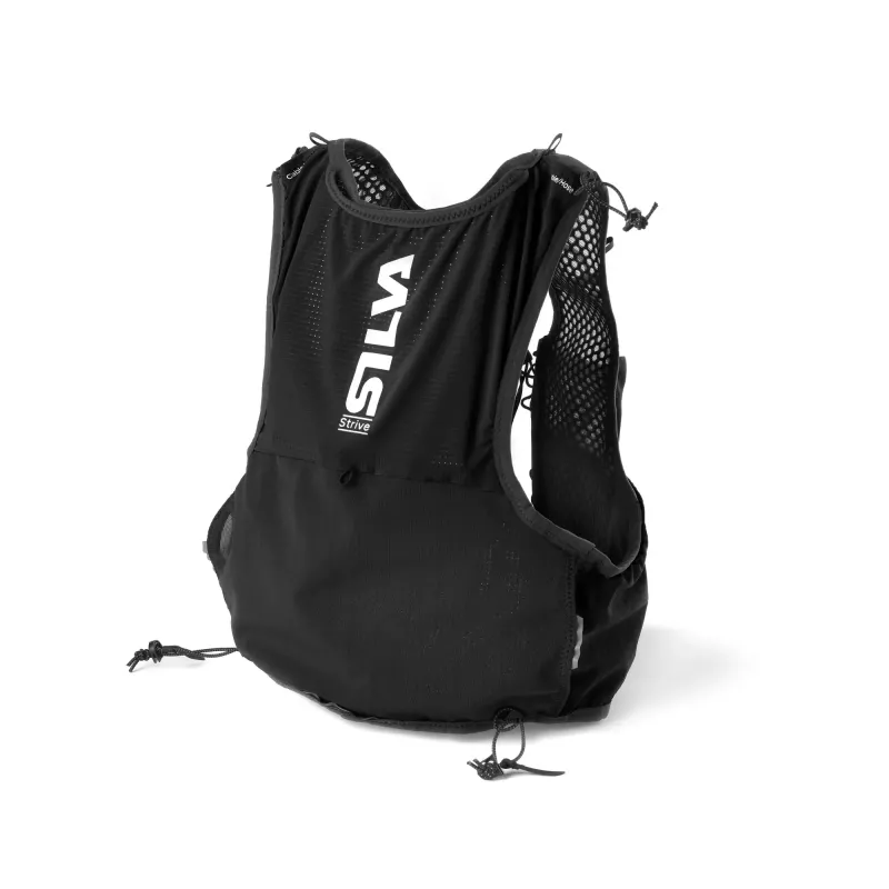 Silva Strive 5 hardloopvest zwart maat S – 5L ultralichte trail-hydratatierugzak, 169 g, unisex