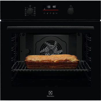 Electrolux LOF6P16Z inbouw-elektrische oven, 71 L, pyrolyse-zelfreiniging, SoftClosing, zwart