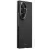 PITAKA Edge Case voor Samsung Galaxy Z Fold 8 Ultra – aramidevezel beschermhoes, zwart/grijs (Overture Black)
