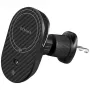 PITAKA MagEZ Pro 2 Qi2 15W NFC MagSafe autohouder draadloze oplader zwart-grijs