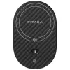 PITAKA MagEZ Pro 2 Qi2 15W NFC MagSafe autohouder draadloze oplader zwart-grijs