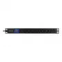 DELTACO Bluewalker PDU Powerwalker LC-16A 10xIEC C13 1U rackmount basis-PDU, 16A, 2m kabel