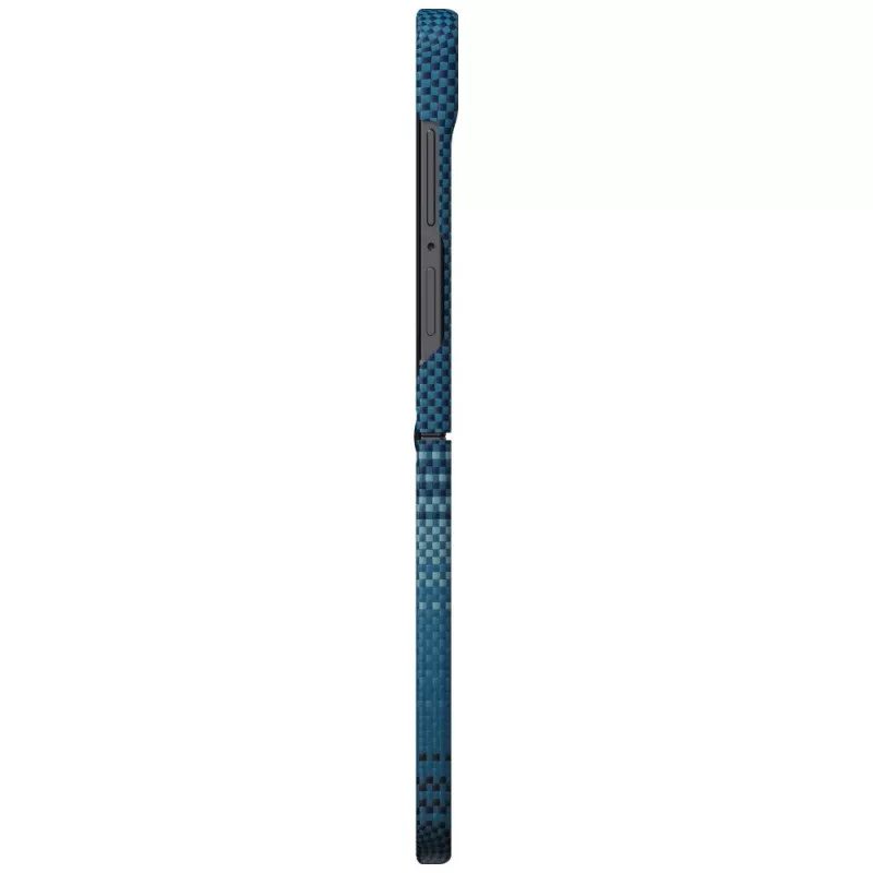 PITAKA Edge hoes voor Samsung Galaxy Z Flip8 Moonrise - aramidevezel MagSafe hoes