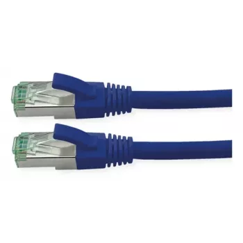 ROLINE RM Cat.6A S/FTP (PiMF) patchkabel, TPE, blauw, 5 m - RJ45 snagless, 10GbE, LSZH