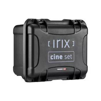 Irix Cine Directors Set Fuji X metrisch (4-objectiefkit: 21mm T1.5, 30mm T1.5, 45mm T1.5, 150mm T3.0 macro 1:1, hardcase)