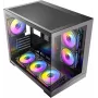 Antec CX M3 ARGB B mini-tower pc-behuizing, gehard glas, 3x 120mm ARGB-ventilator, microATX