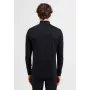 ODLO Merino 200 BL Top Turtle Neck LS Half Zip heren thermokleding - zwart - XXL
