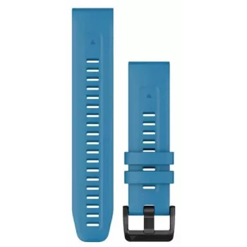 Garmin QuickFit 22mm blauwe siliconenband