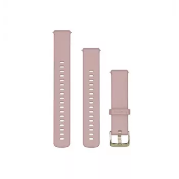 Garmin Quick Release 18 mm siliconen horlogeband, Powder Pink, 010-13256-03