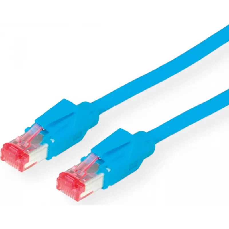 Draka UC600 SS27 Cat.6 S/FTP patchkabel, RJ-45, blauw, 10 m (21.05.2104)