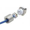 Intellinet 167222 Cat6 FTP RJ45 keystone jack, gereedschapsloos, afgeschermd, zinklegering
