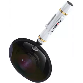 Lenspen NLP-1 NEW objectief reinigingspen voor cameraobjectieven, verrekijkers, telescopen, brillen | op koolstofbasis, uitschuifbare penseel, zakclip