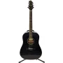 Samick D-1 BK dreadnought akoestische gitaar - zwart
