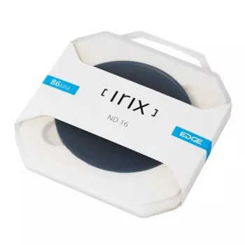Irix Edge ND16 neutral density-filter 86mm - 4 stops lichtreductie, meerlaags gecoat optisch glas, slank aluminium frame