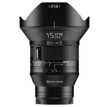 Irix 15mm f/2.4 groothoek prime-objectief voor Sony E fullframe