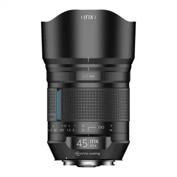 Irix 45mm f/1.4 Dragonfly objectief voor Canon EF - handmatige scherpstelling prime, weerbestendig, magnesiumlegering