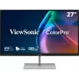 ViewSonic VP2766-2K 27 inch QHD IPS professionele monitor met USB-C 90W, KVM, hardwarekalibratie