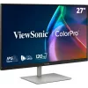 ViewSonic VP2766-2K 27 inch QHD IPS professionele monitor met USB-C 90W, KVM, hardwarekalibratie