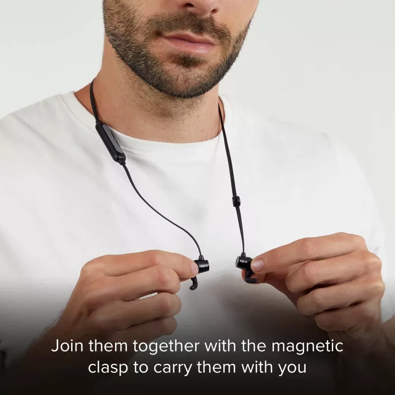 SBS TEEARBT501K draadloze Bluetooth in-ear-koptelefoon met microfoon, zwart