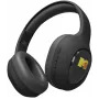JAZ TEJZHEADMTVK on-ear stereokoptelefoon met microfoon, opvouwbaar, zwart