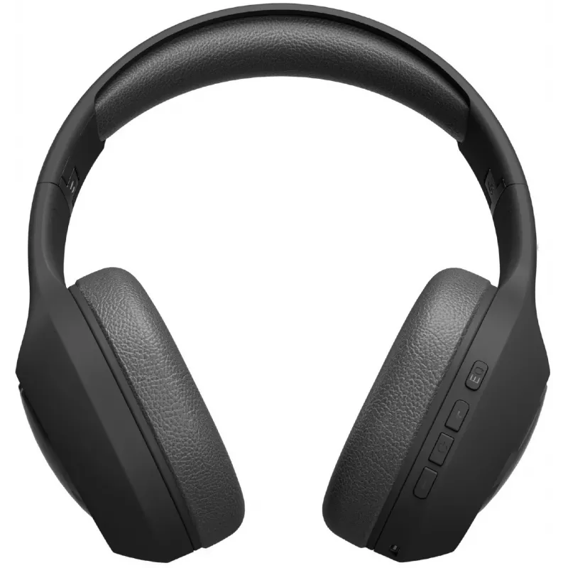 JAZ TEJZHEADMTVK on-ear stereokoptelefoon met microfoon, opvouwbaar, zwart