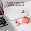 SBS TEEARTWSGOPODSR True Wireless Stereo-oordopjes met oplaadcase, Bluetooth 5.0, Touch Control, rood