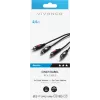 Vivanco audiokabel 2xRCA naar 2xRCA 2,5 m (VVA2RCA25MMK)