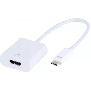 Vivanco USB-C-naar-HDMI-adapter 0.15 m, wit (VVITADHDMITCW)