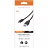 Vivanco USB-C-naar-USB-A 3.0-kabel 1 m (VVITCABUSBATYC15W)