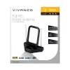 Vivanco VVTVANTLCIRCLE Binnenantenne DVB-T/T2 actief met 28 dB versterking, zwart