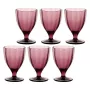 ROSE&TULIPANI set van 6 Amami glazen - paars, 300 ml