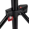Manfrotto 1004BAC-3 luchtgeveerde 4-secties lichtstatiefset (3-pack, zwart)