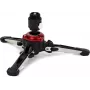 Manfrotto MVMXPROBASE fluid statiefvoet met FLUIDTECH 3D-beweging voor XPRO-statieven, zwart