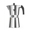 PEZZETTI Italexpress fornuis-espressokoker 0,7 L aluminium zwart